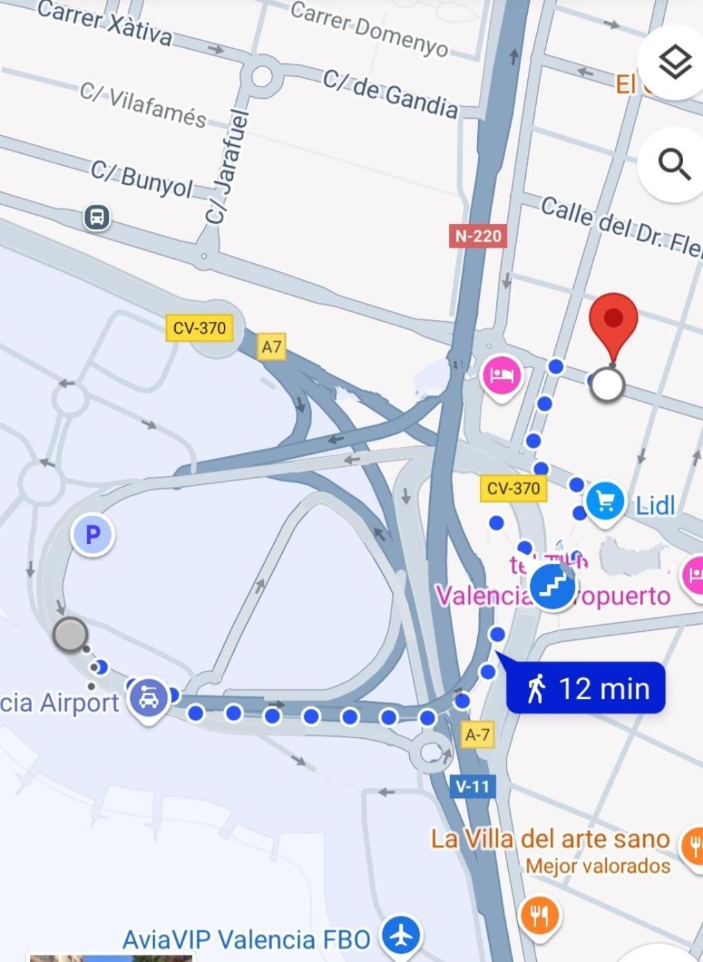 Vakantiehuis Junto Aeropuerto Valencia A *